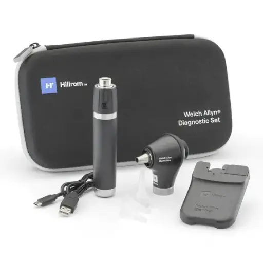 [6184] Welch Allyn Macroview Plus IExaminer Otoscoopset