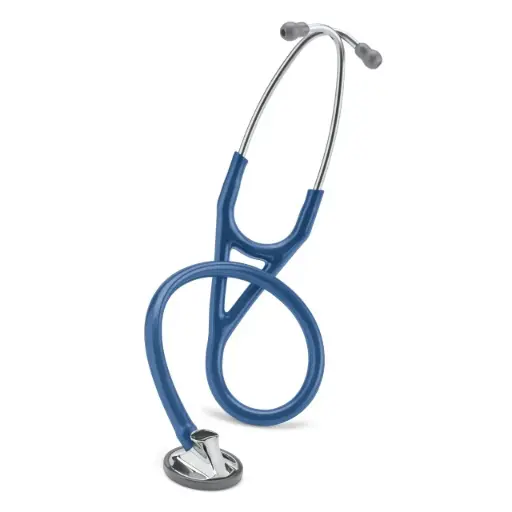 [2164] Littmann Master Cardiology - RVS Zilver/Marine Blauw
