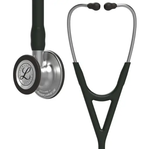[6152] Littmann Cardiology IV Stethoscoop - RVS Zilver/Zwart