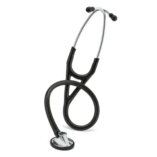 [2160] Littmann Master Cardiology Stethoscoop - RVS Zilver/Zwart