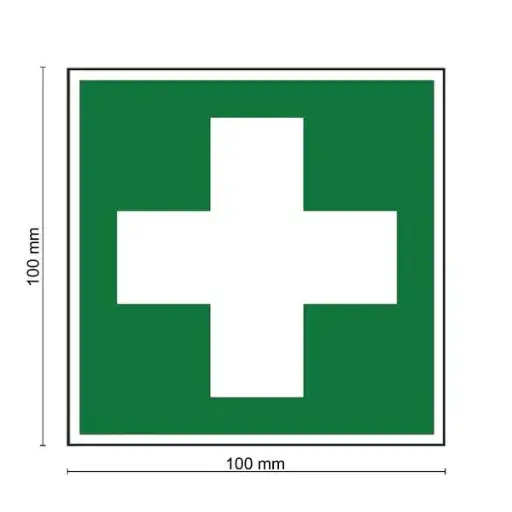 [1514] EHBO 10x10cm Pictogram