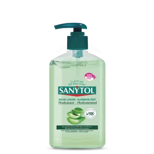 [828811] Savon antibactérien et hydratant Sanytol – Aloe vera et thé vert - 250 ml