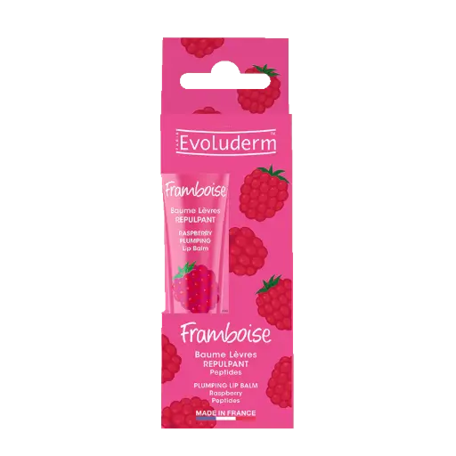 [2343] Evoluderm Baume Lèvres Repulpant Framboise/Peptides 15ml