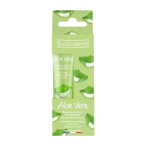 [2338] Evoluderm Baume Lèvres Hydratant Aloe Vera 15ml