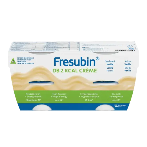 [4968-491] Fresubin DB 2 KCAL Crème 125g Vanille - 4st