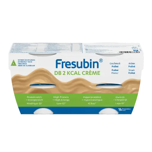 [4970-497] Fresubin DB 2 KCAL Crème 125g Praliné - 4st