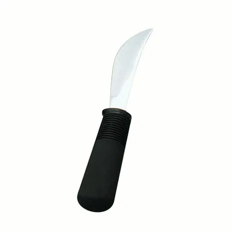 [3346] Verzwaard en buigbaar bestek BIG-GRIP mes Rocker