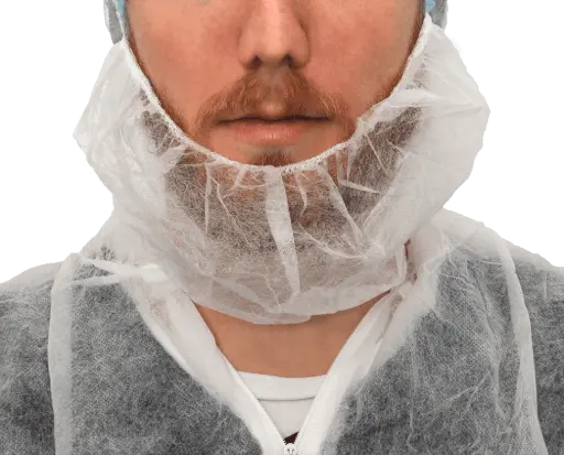 [175013] Filet à barbe PP bleu - 10 x 100 pièces