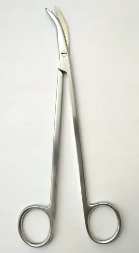 [2978] Spencer Ligatuurschaar Gebogen 17cm