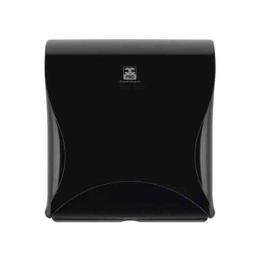 [3450] Essentia Mini Jumbo Toiletpapier Dispenser Zwart