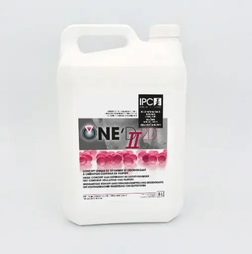 [2482] IPC One 'D II 2D - 5L - poetsproduct voor alle soorten wasbare oppervlaktes - met gepatenteerde geurformule 