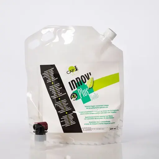 [102184] Innov' + sols - hypergeconcentreerd substraat op basis van biosurfactanten - vloer (2x500ml) - etiketten beschikbaar voor lege sprayflons