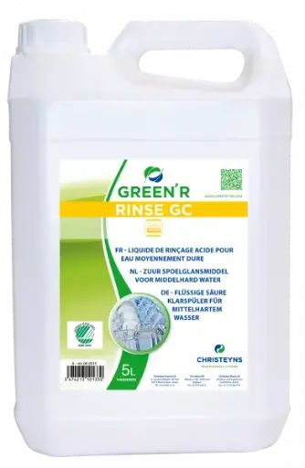 [SA0123990] Green' R Rinse GC - 10 liter (naspoelmiddel vaatwas)