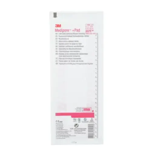 [3571E] Medipore + Pad Adhesief Wondverband 10cm x 25cm - 25st