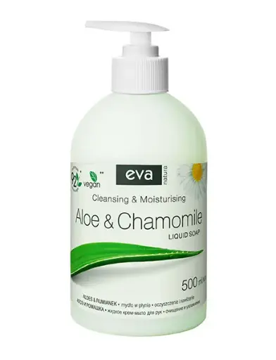 [2246] Eva Natura Vloeibare handzeep Aloë & Kamille - 1 x 500ml